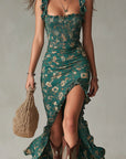 Hazel | Ruffled Maxi Dress