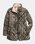 Sloane | Striped Quilted Jacket