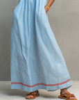 June | Striped Maxi Dress