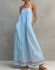 June | Striped Maxi Dress