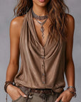 Margot | Draped Halter Top