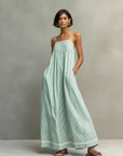 June | Striped Maxi Dress
