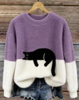 Hazel | Cozy Cat Sweater