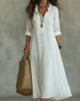 Daisy | Embroidered Maxi Dress