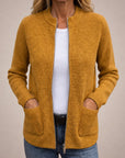 Maggie | Zip-Up Cardigan
