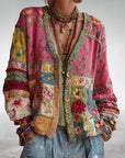 Poppy | Patchwork Cardigan