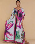 Rita | Floral Kaftan Robe