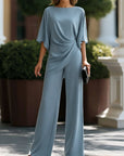 Vivian | Draped Two-Piece Set
