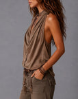 Margot | Draped Halter Top