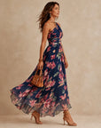 Vivian | One-Shoulder Floral Dress