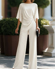 Vivian | Draped Two-Piece Set