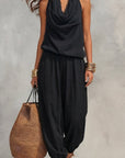 Harper | Cowl-Neck Halter Two-Piece Set