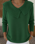 Beatrice | Collared Knit Sweater