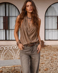 Margot | Draped Halter Top