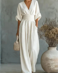 Grace | Wrap-Front Jumpsuit