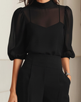 Josephine | Puff-Sleeve Two-Piece Set
