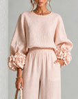 Mabel | Floral Cuff Two-Piece Set