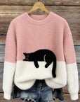 Hazel | Cozy Cat Sweater