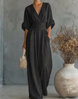 Grace | Wrap-Front Jumpsuit
