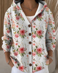 Colette | Patchwork Hooded Jacket