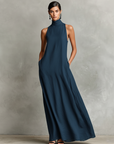 Ava | High-Neck Maxi Dress