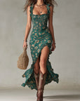 Hazel | Ruffled Maxi Dress
