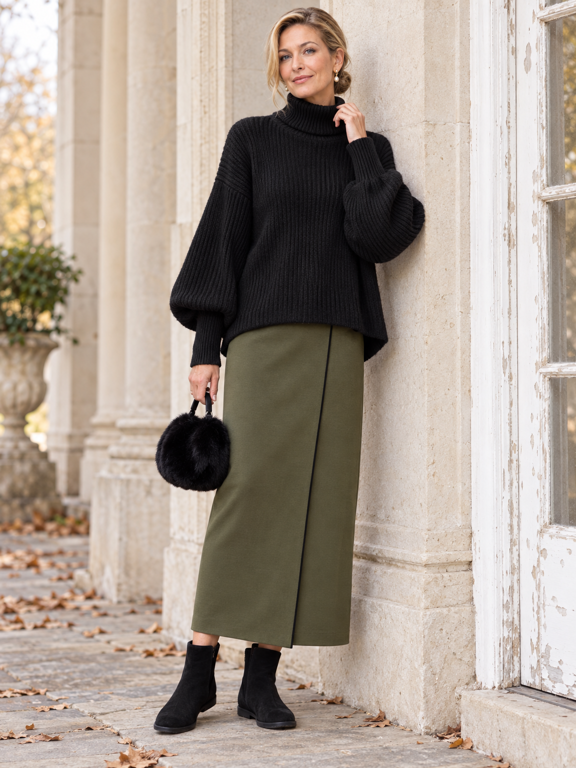 Margot lantern sleeve set