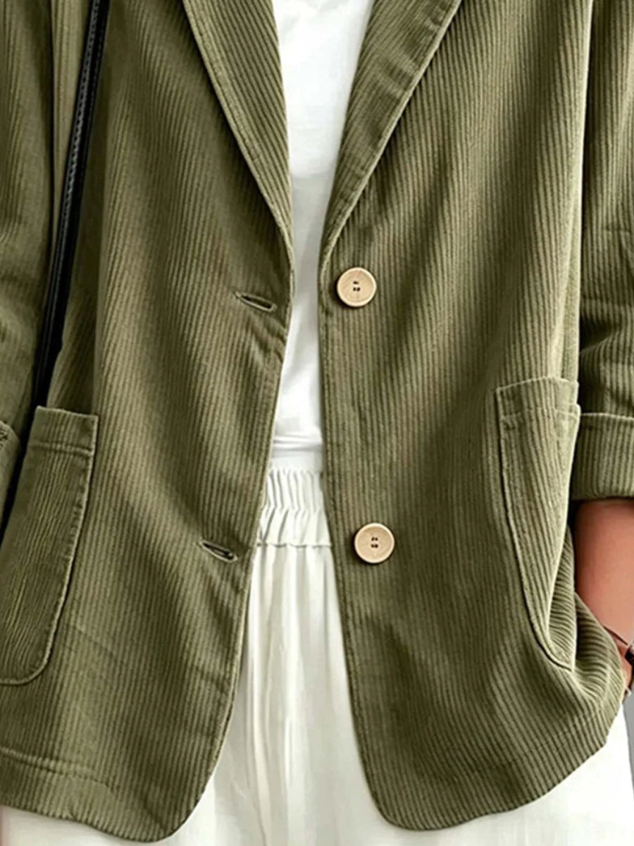 Frances | Ribbed Blazer