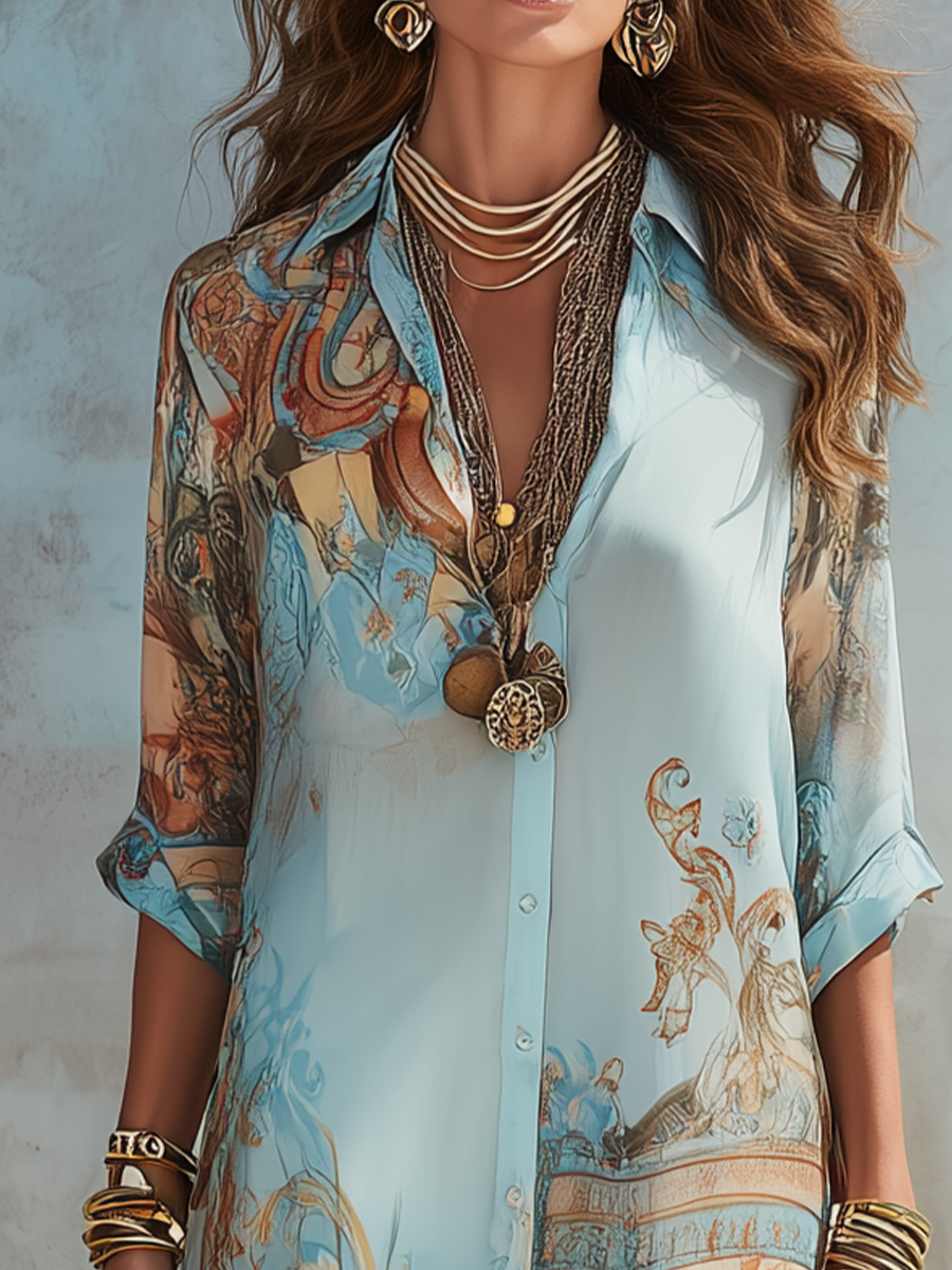 Margaret | Flowing Maxi Dress