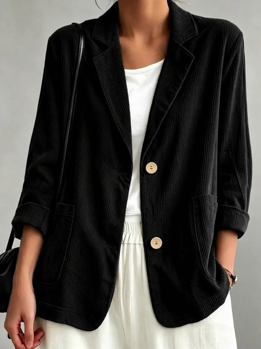 Frances | Ribbed Blazer