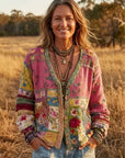 Poppy | Patchwork Cardigan
