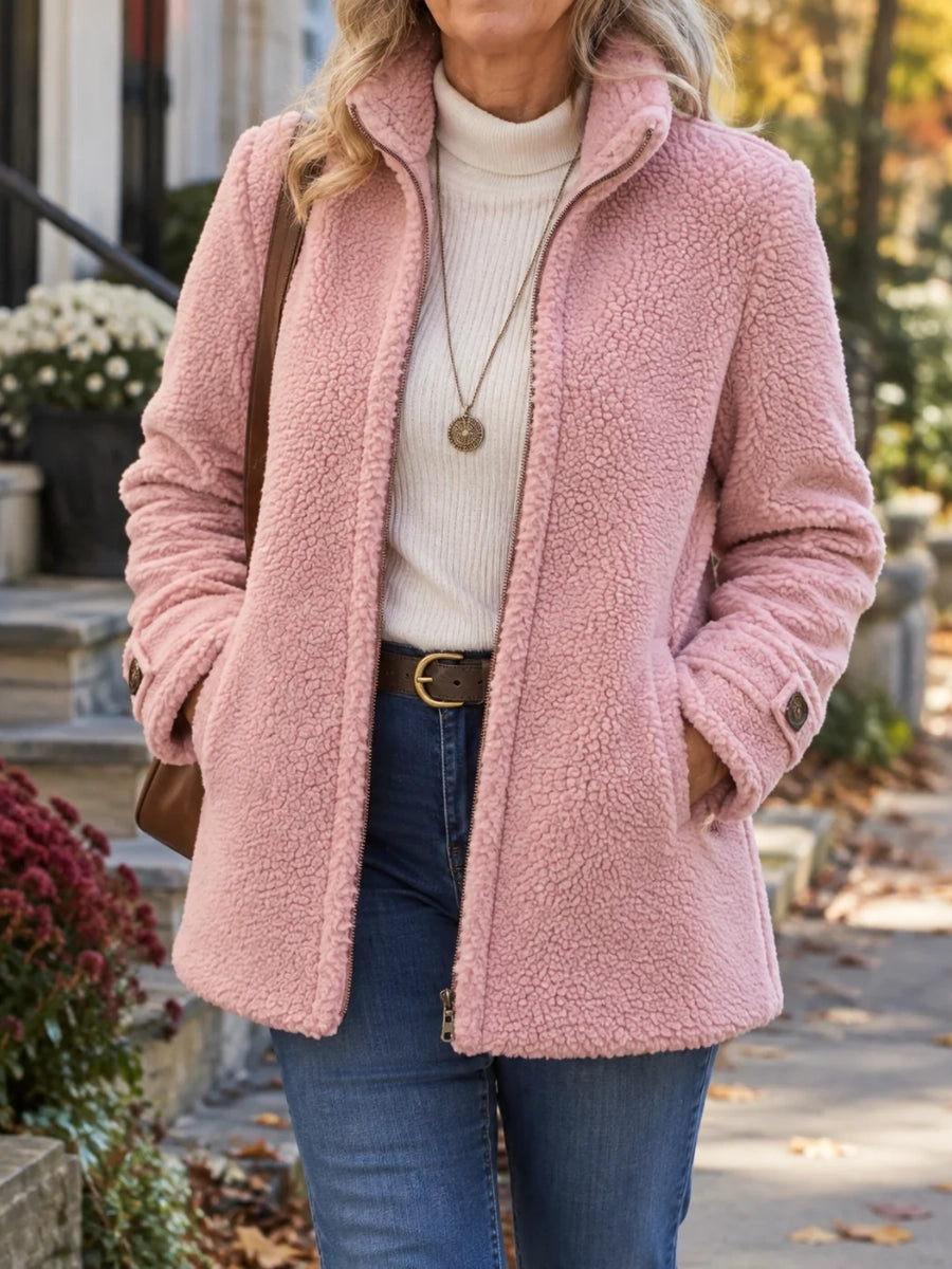 Nell | Sherpa Zip Jacket