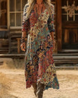 Ava | Boho Maxi Dress