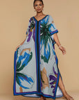 Rita | Floral Kaftan Robe