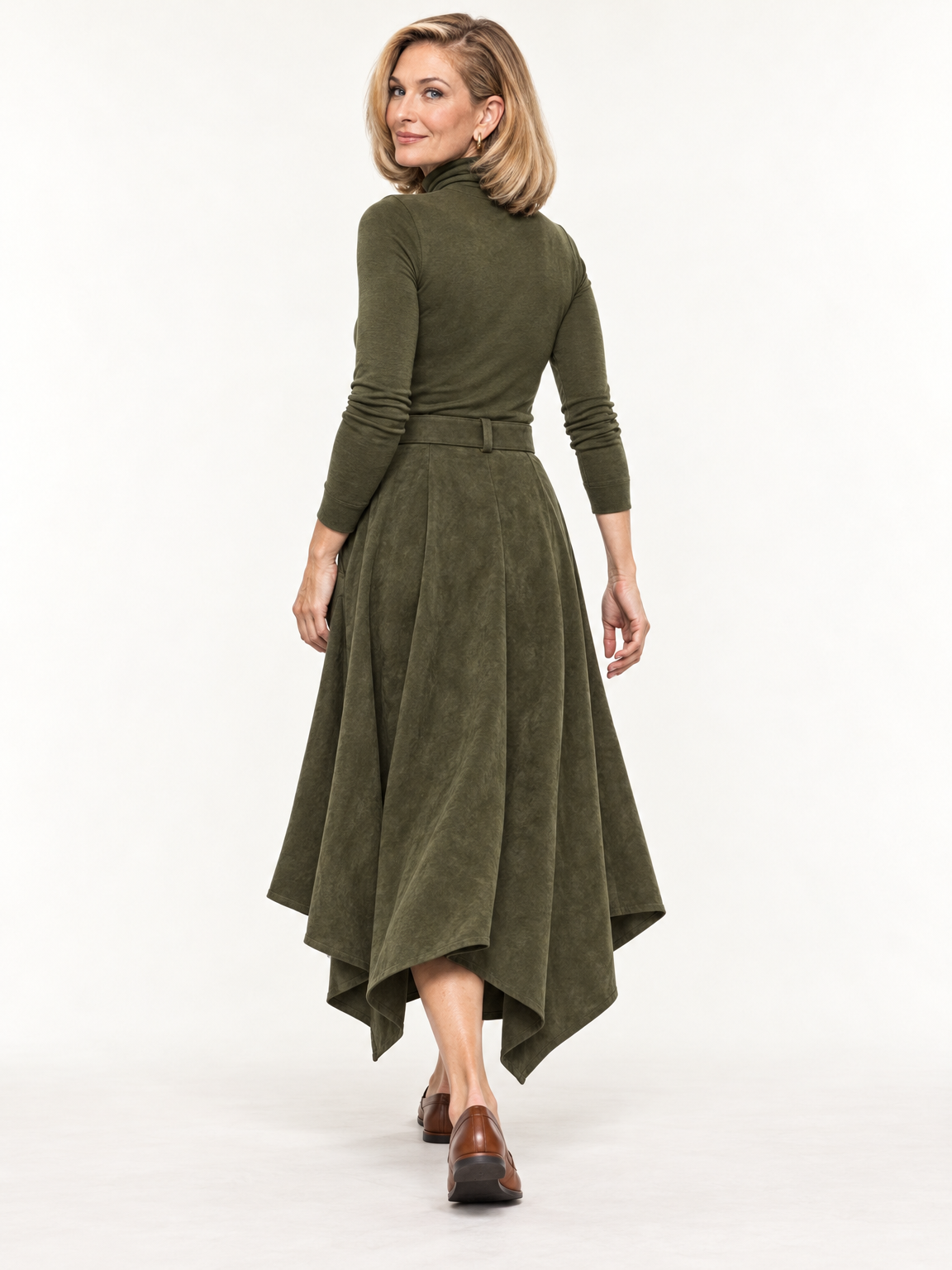 Margot belted skirt set