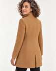 Margot tailored coat in camel 