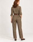 Margot plaid utility jumpsuit