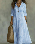 Daisy | Embroidered Maxi Dress