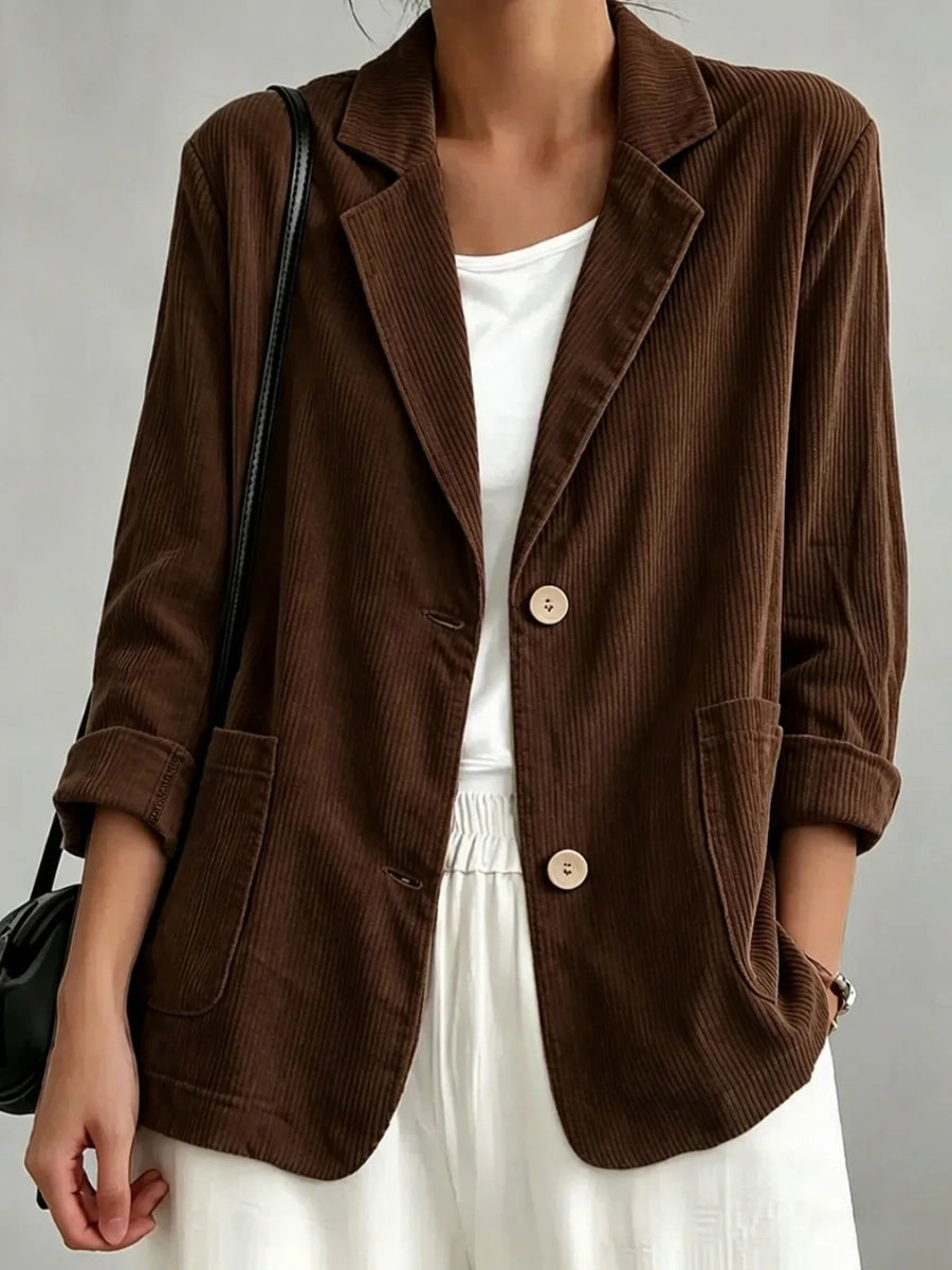 Frances | Ribbed Blazer