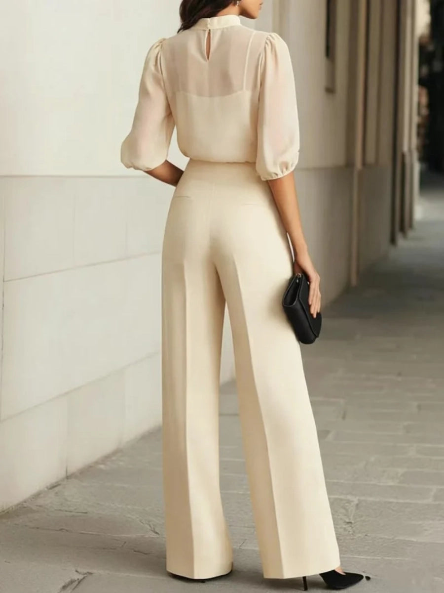 Josephine | Puff-Sleeve Two-Piece Set