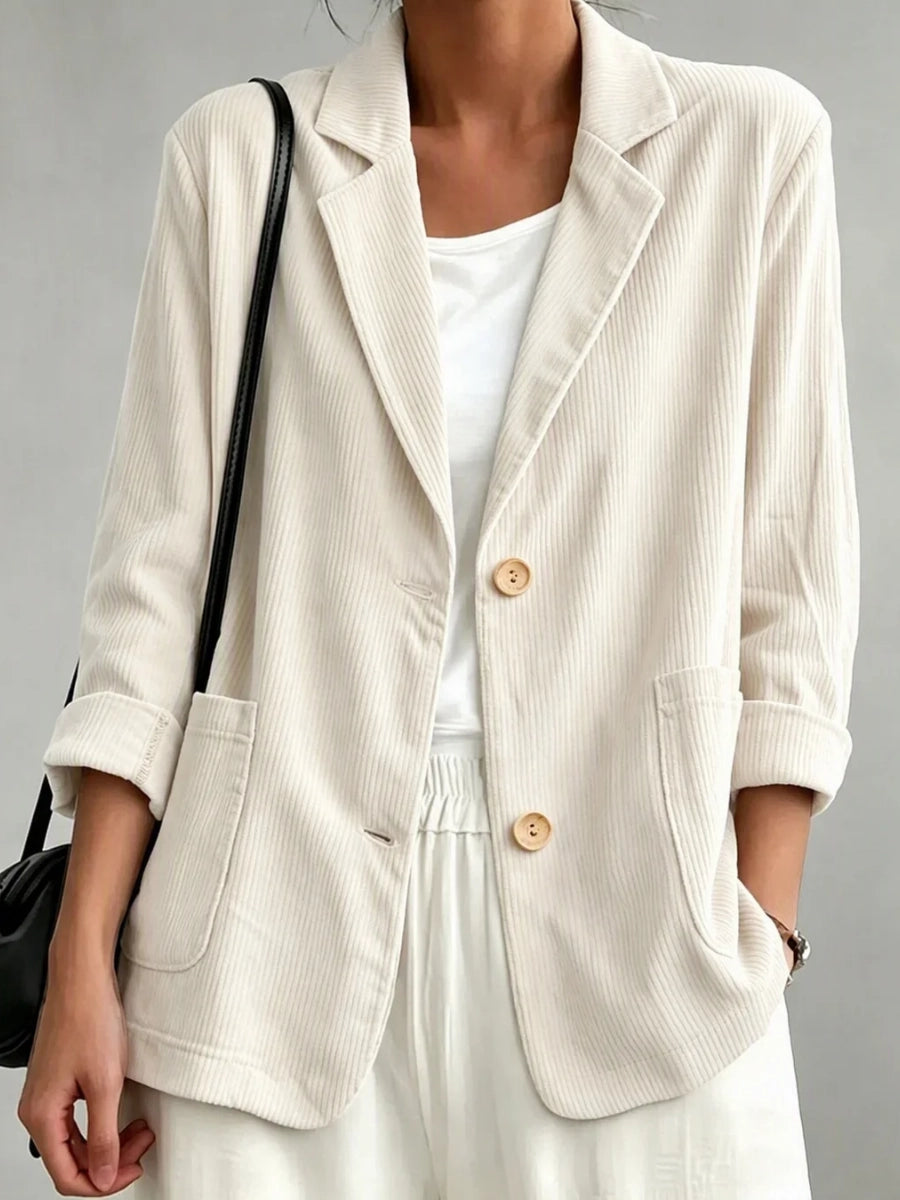 Frances | Ribbed Blazer