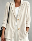 Frances | Ribbed Blazer