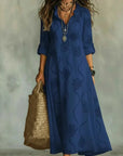 Daisy | Embroidered Maxi Dress