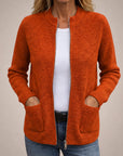 Maggie | Zip-Up Cardigan