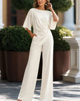 Josephine | Draped Two-Piece Set
