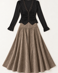 Rosalind lace-trim maxi set