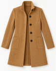 Margot tailored coat in camel 