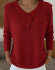Beatrice | Collared Knit Sweater