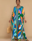 Rita | Floral Kaftan Robe
