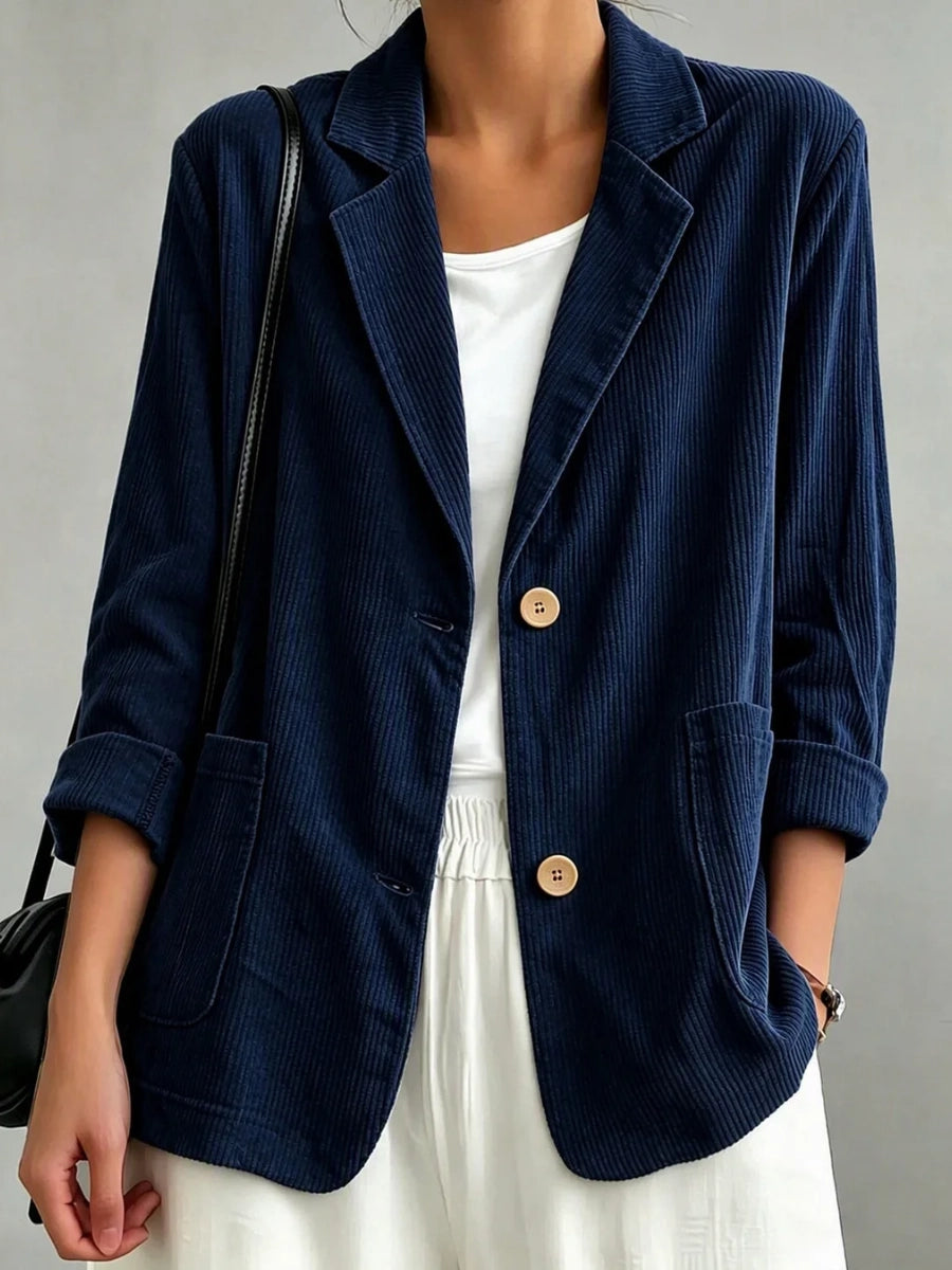 Frances | Ribbed Blazer
